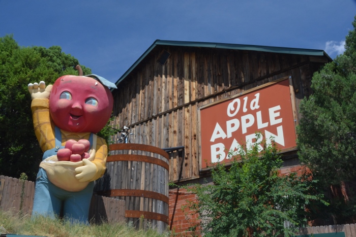 Old Apple Barn, exterior of building